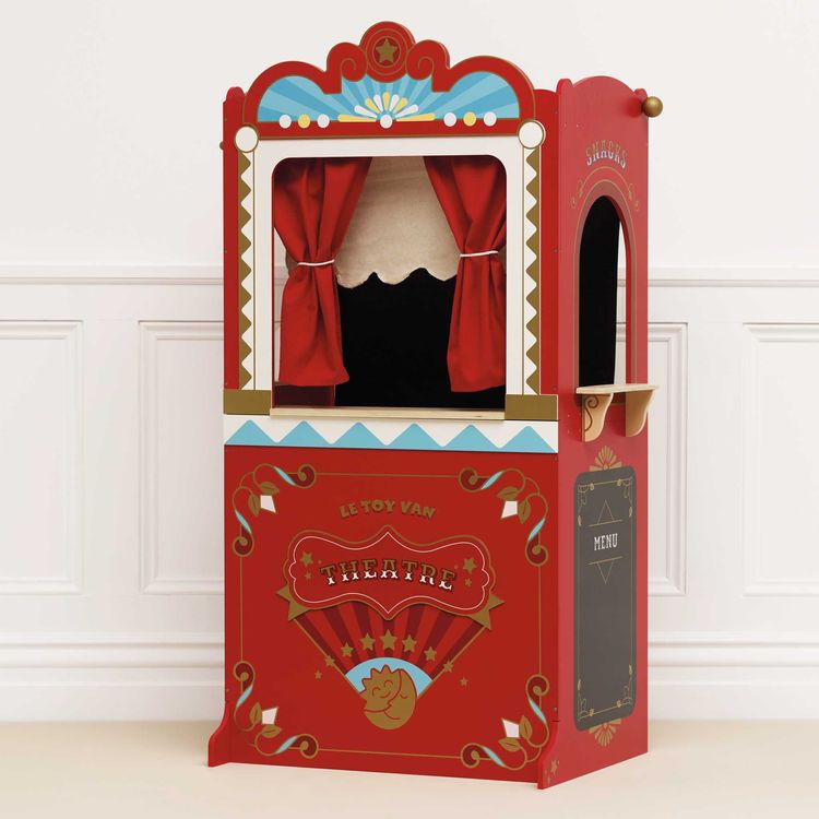 Le Toy Van Preschool Retro Toy Puppet Theatre