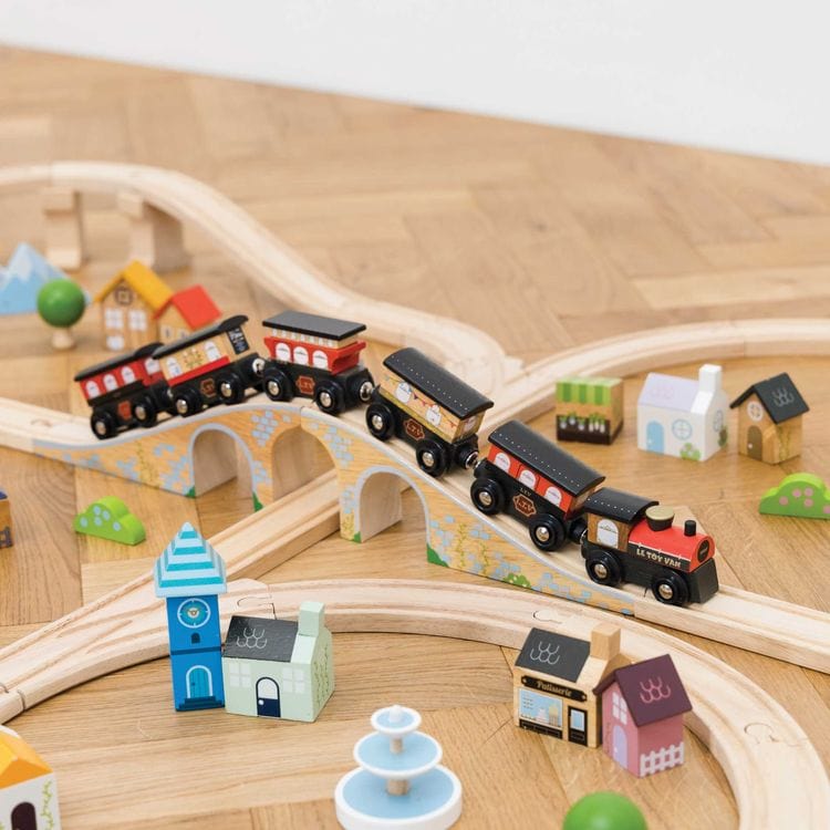 Le Toy Van Preschool Royal Express Train Set - 180 Pieces