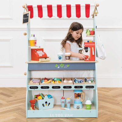 Le Toy Van Preschool Shop & Cafe Market Stand