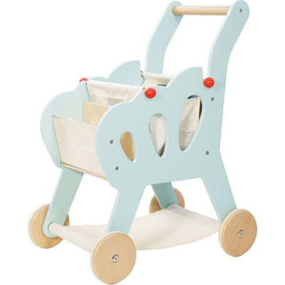 Le Toy Van Preschool Shopping Grocery Trolley & Bag