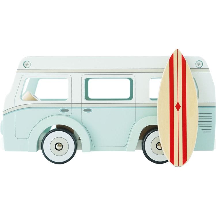 Le Toy Van Preschool Wood Holiday Camper Van