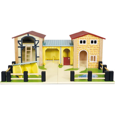 Le Toy Van Preschool Wooden Farmyard Stables