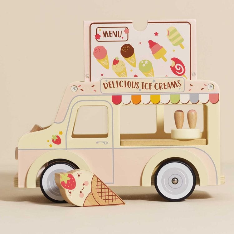 Le Toy Van Preschool Wooden Ice Cream Van