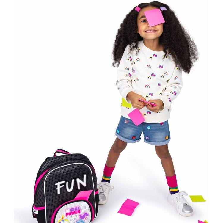 Light + Nine Trend Accessories Kids Starter Backpack - Neon Pink