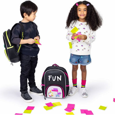 Light + Nine Trend Accessories Kids Starter Backpack - Neon Pink