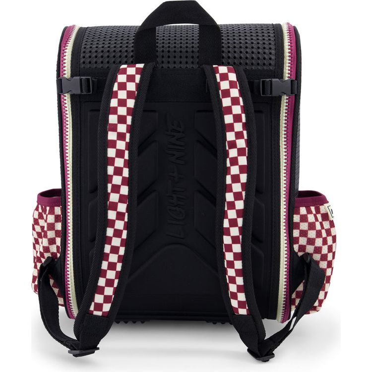 Light + Nine Trend Accessories Student Backpack - Checkered Brick