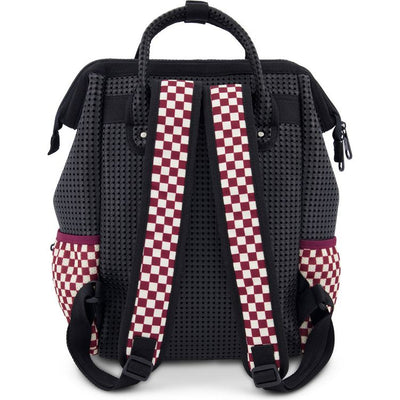 Light + Nine Trend Accessories Tweeny Short Backpack - Checkered Brick