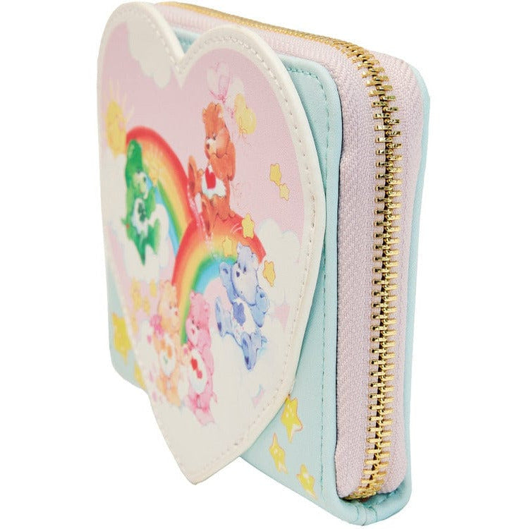 Loungefly Trend Accessories Care Bears Cloud Party Zip Around Wallet