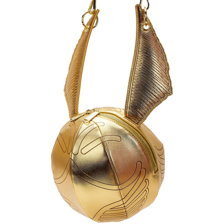 Loungefly Trend Accessories Harry Potter Golden Snitch Crossbody Bag