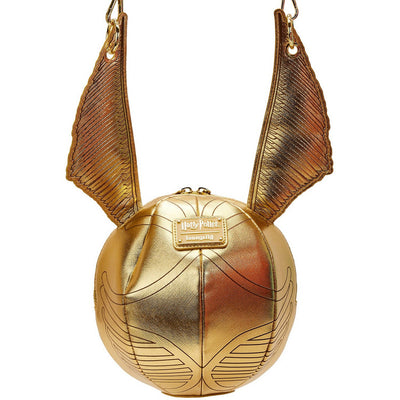 Loungefly Trend Accessories Harry Potter Golden Snitch Crossbody Bag