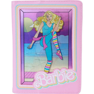 Loungefly World of Funko Barbie™ 65th Anniversary Doll Box Triple Lenticular Refillable Stationery Journal