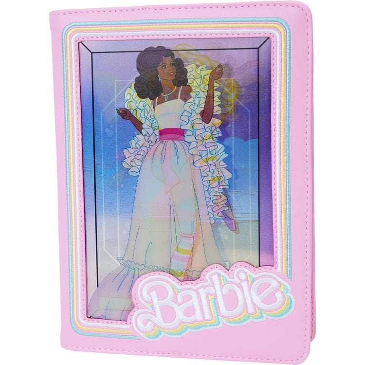 Loungefly World of Funko Barbie™ 65th Anniversary Doll Box Triple Lenticular Refillable Stationery Journal