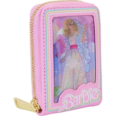 Loungefly World of Funko Barbie™ 65th Anniversary Doll Box Triple Lenticular Zip Around Wallet