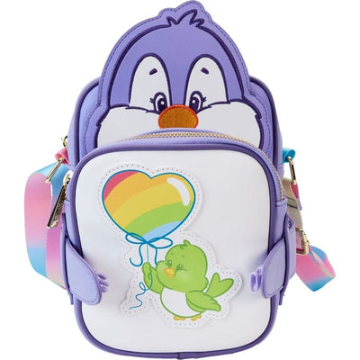 Loungefly World of Funko Care Bear Cousins Cozy Heart Penguin Crossbuddies® Cosplay Crossbody Bag with Coin Bag