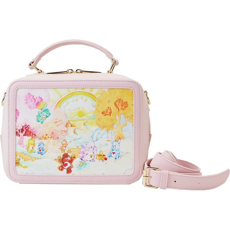 Loungefly World of Funko Care Bears and Cousins Lunchbox Crossbody Bag