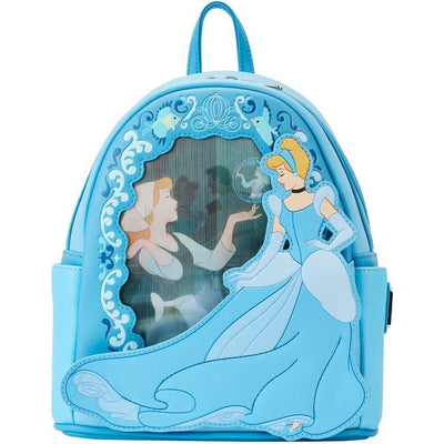 Loungefly World of Funko Cinderella Lenticular Princess Series Mini Backpack