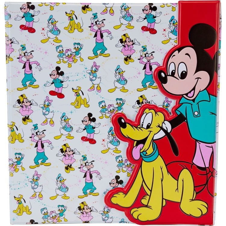 Loungefly World of Funko Disney100 Mickey & Friends Classic Stationery 3-Ring Binder