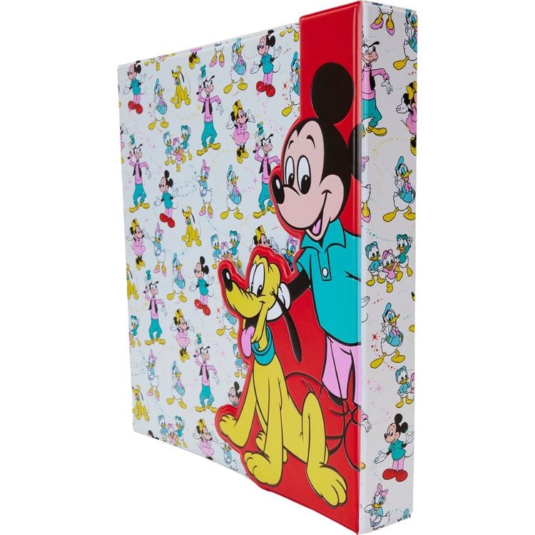 Loungefly World of Funko Disney100 Mickey & Friends Classic Stationery 3-Ring Binder