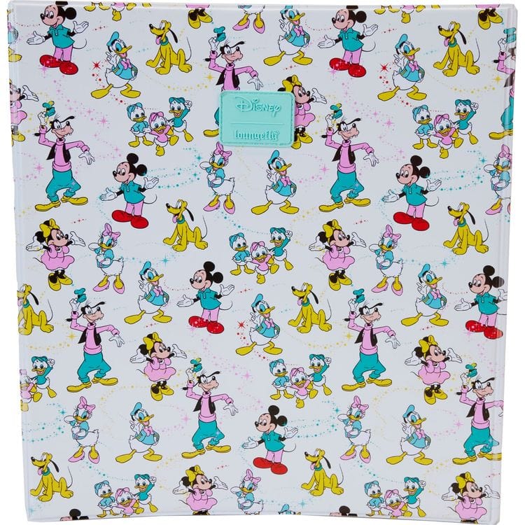 Loungefly World of Funko Disney100 Mickey & Friends Classic Stationery 3-Ring Binder