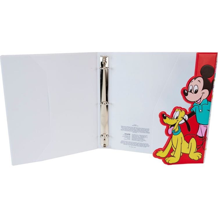 Loungefly World of Funko Disney100 Mickey & Friends Classic Stationery 3-Ring Binder