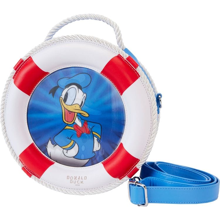 Loungefly World of Funko Donald Duck 90th Anniversary Lenticular Crossbody Bag