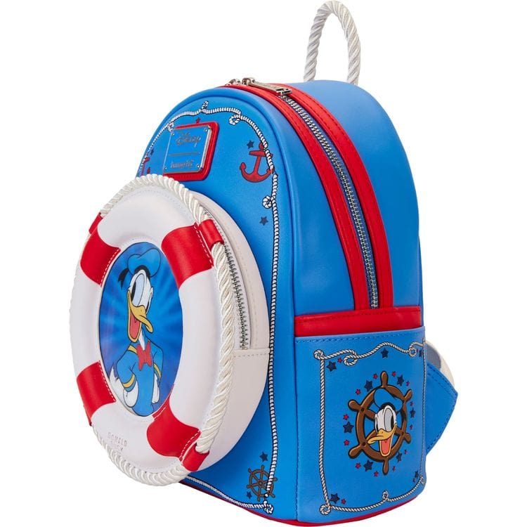 Loungefly World of Funko Donald Duck 90th Anniversary Lenticular Mini Backpack