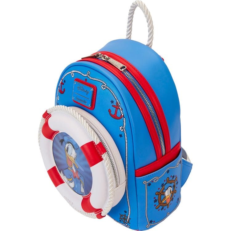 Loungefly World of Funko Donald Duck 90th Anniversary Lenticular Mini Backpack