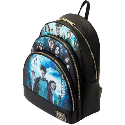 Loungefly World of Funko Harry Potter Movie Posters Triple Pocket Mini Backpack