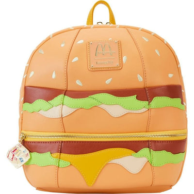 Loungefly World of Funko McDonald's Big Mac Figural Mini Backpack