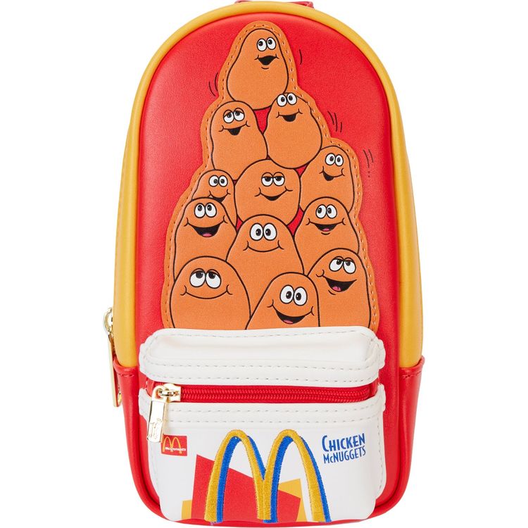 Loungefly World of Funko McDonald's McNugget Buddies Stationery Mini Backpack Pencil Case