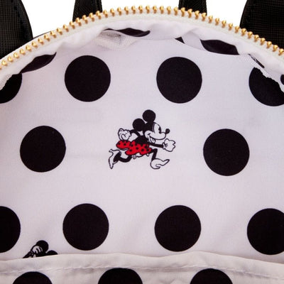 Loungefly World of Funko Minnie Mouse Rocks the Dots Classic Mini Backpack