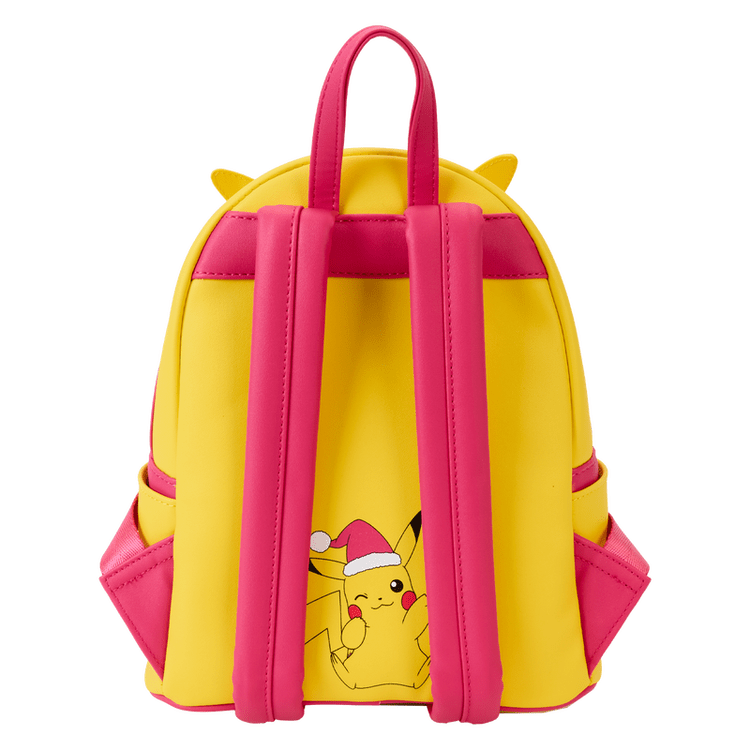 Loungefly World of Funko Pokémon Santa Pikachu Christmas Lights Light Up Mini Backpack