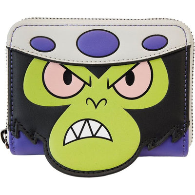 Loungefly World of Funko Powerpuff Girls Mojo Jojo Glow Cosplay Zip Around Wallet