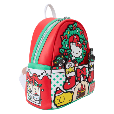 Loungefly World of Funko Sanrio Christmas Stocking Gifts Mini Backpack