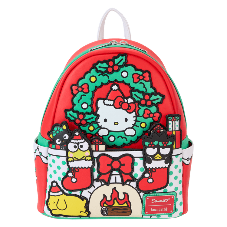 Loungefly World of Funko Sanrio Christmas Stocking Gifts Mini Backpack