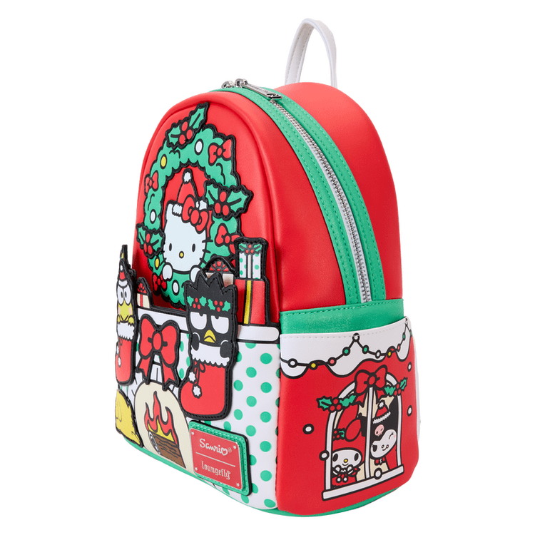 Loungefly World of Funko Sanrio Christmas Stocking Gifts Mini Backpack