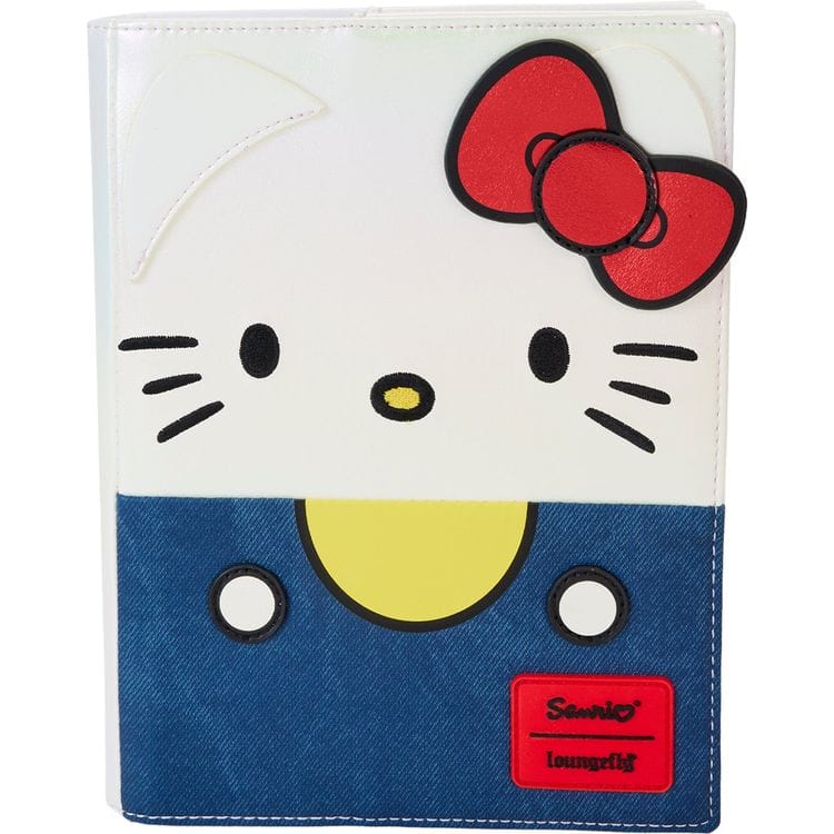 Loungefly World of Funko Sanrio Hello Kitty 50th Anniversary Cosplay Pearlescent Refillable Stationery Journal