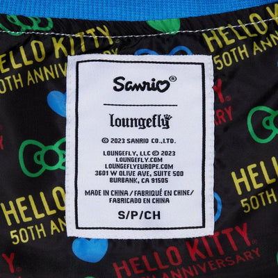 Loungefly World of Funko Sanrio Hello Kitty 50th Anniversary Unisex Souvenir Jacket - Size Medium