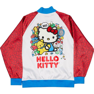 Loungefly World of Funko Sanrio Hello Kitty 50th Anniversary Unisex Souvenir Jacket - Size Medium