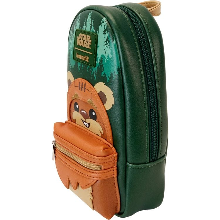 Loungefly World of Funko Star Wars: Return Of The Jedi Ewok Stationery Mini Backpack Pencil Case