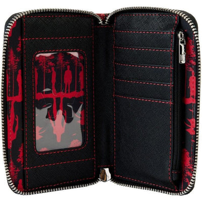 Loungefly World of Funko Stranger Things Upside Down Shadows Zip-Around Wallet