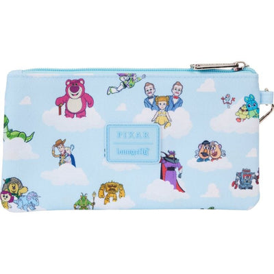 Loungefly World of Funko Toy Story Movie Collab All-Over Print Nylon Zipper Pouch Wristlet