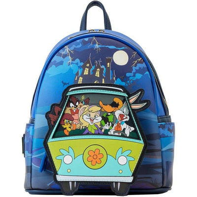 Loungefly World of Funko Warner Brothers 100th Anniversary Looney Tunes & Scooby Mashup Mini Backpack