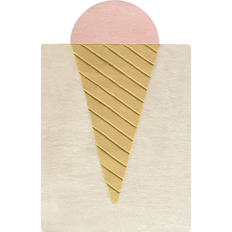 Maison Deux Room Decor Ice Cream Rug