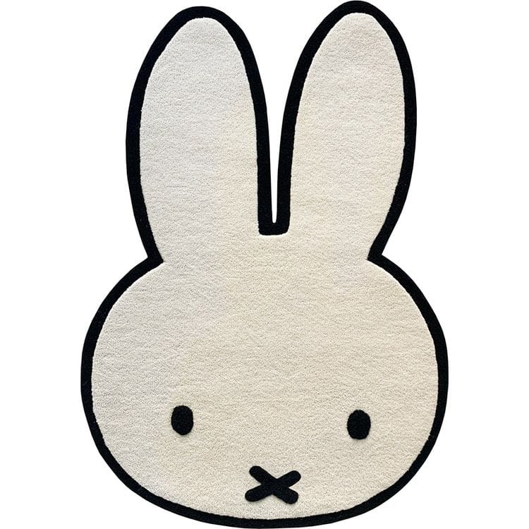 Maison Deux Room Decor Miffy Rug - Cream