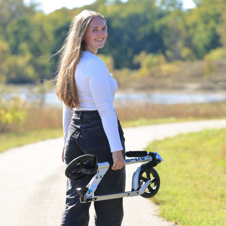 Micro Kickboard Outdoor Micro Classic Scooter - Matte Silver