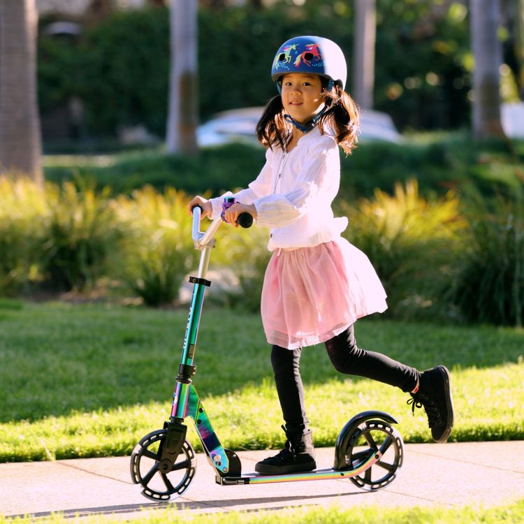 Micro Kickboard Outdoor Micro Cruiser LED Scooter - Neochrome