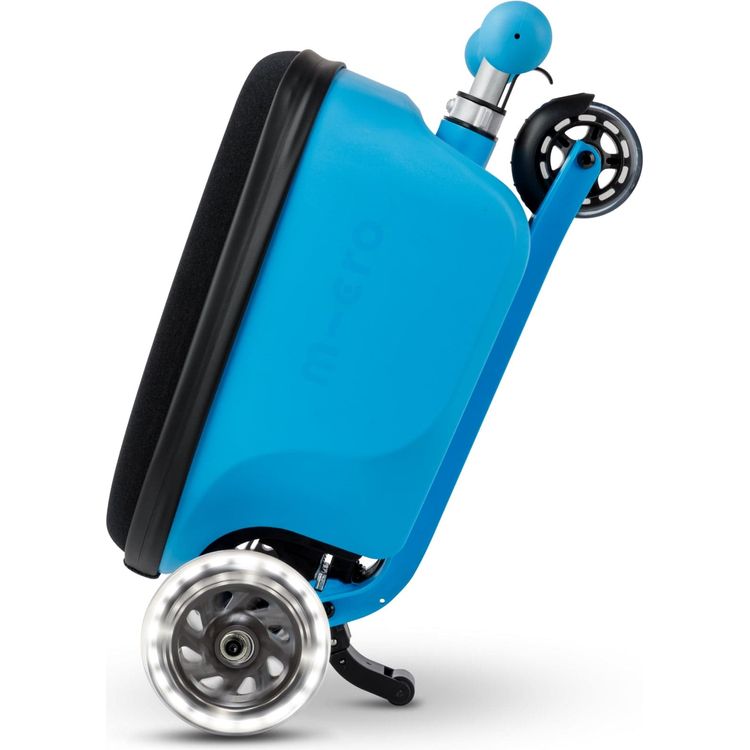 Micro Kickboard Outdoor Micro Scooter Luggage Junior LED Patch & Play - Blue