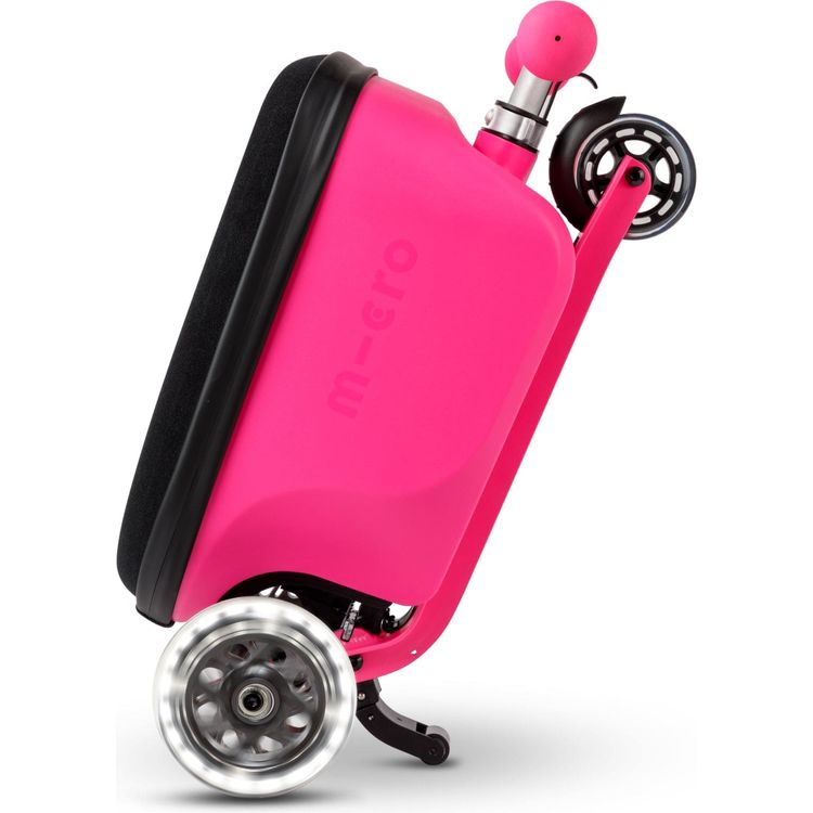 Micro Kickboard Outdoor Micro Scooter Luggage Junior LED Patch & Play - Pink