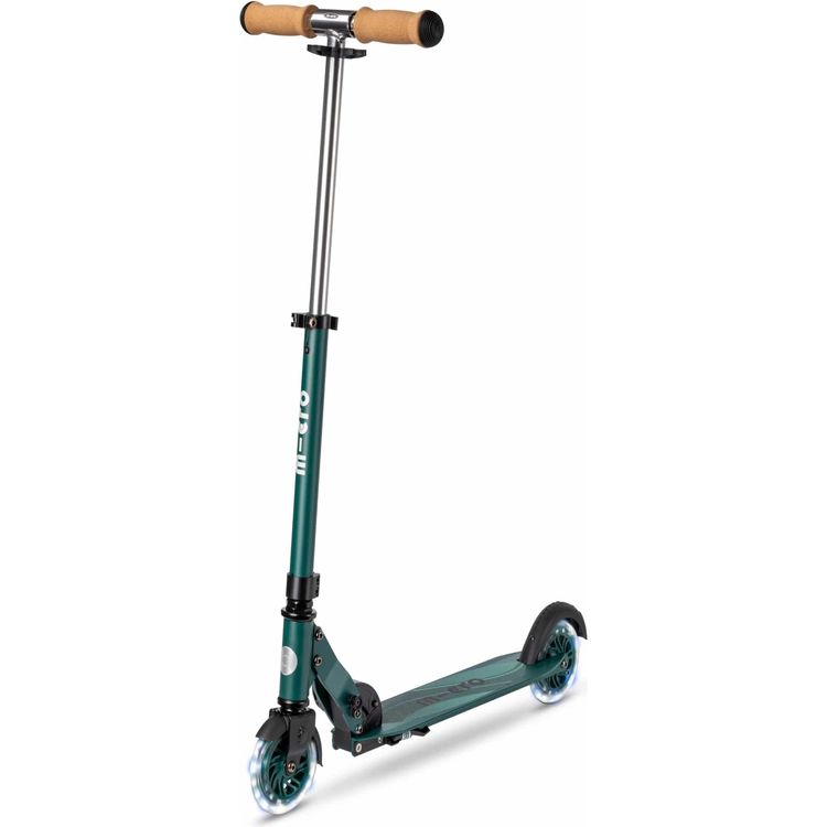 Micro Kickboard Outdoor Micro Sprite ECO LED Scooter - Dark Green
